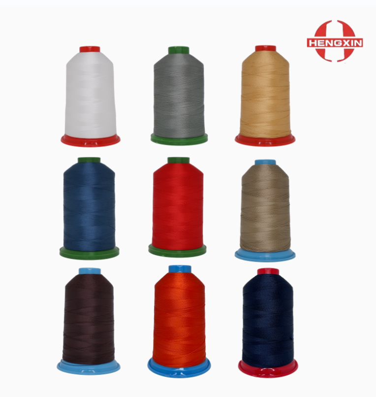 Jeans Shoes Color Thick White Waxed 150d 210d 250d Weaving Nylon 66 Bonded sewing thread High Quality