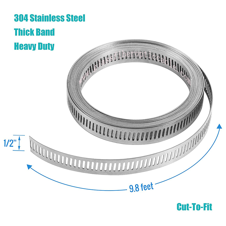 High Steel Strap Quality Pickup 316 For Heavy Duty Reel Hose Clamp Screw