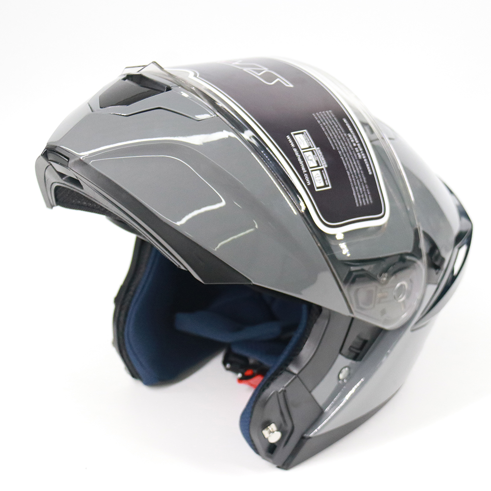 Fashion Motorcycle Adventure Flip-up Helmets With Double Visors Full-face Helmet