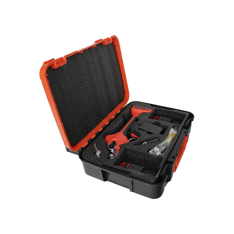 Factory Wholesale 40mm Large Cutting Diameter Progressive Finger Protection Battery powered Cordless Electric Pruning Shear