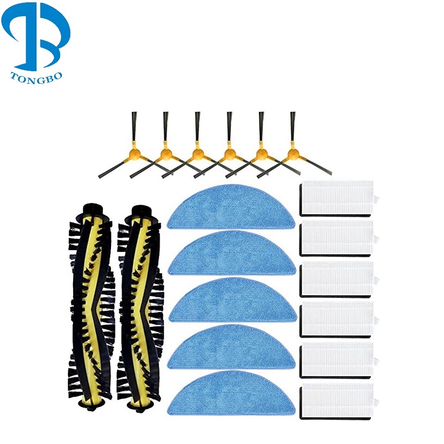 FOR Neatsvor X500/600 Pro Tesvor X500 Pro T8 M1 Main Brush Side Brush Filter Mop Cloth Vacuum Cleaner Accessories