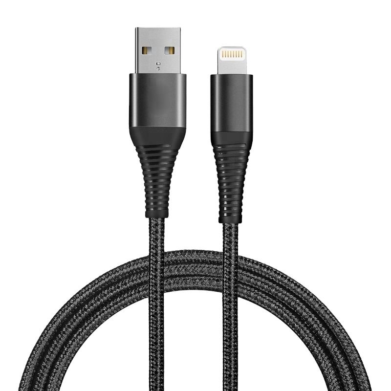 MFI Сертификация нейлоновая оплетка из алюминиевого сплава oem apple mfi сертифицированный кабель lightning для iphone11