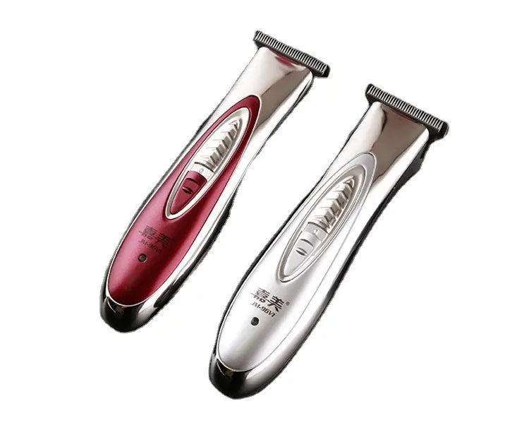 Red Silver Professional Electric Clippers Hair Trimmers Clippers