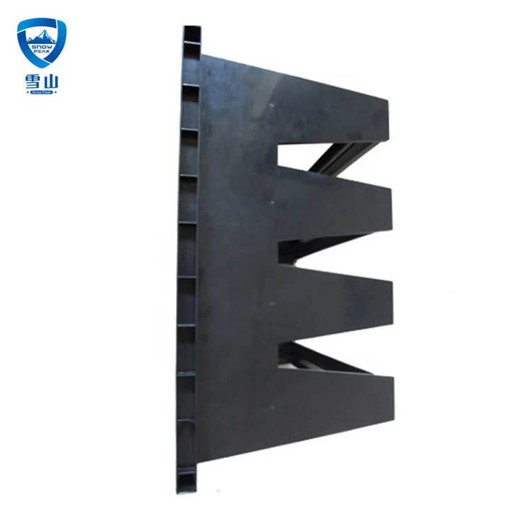 Система AHU, компактные фильтры, каркасный фильтр AHU / HVAC система V Bank Style SGS MSDS 20/25 мм ABS/PVC