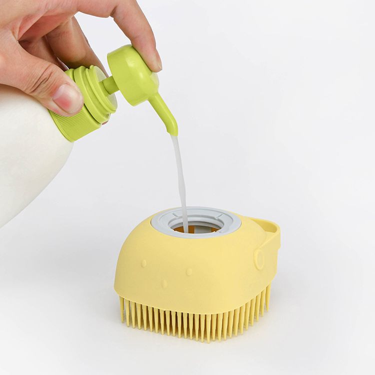 2021 New Bathroom Puppy Pet Grooming Hair Rubber Brushes Cleaning Supplies