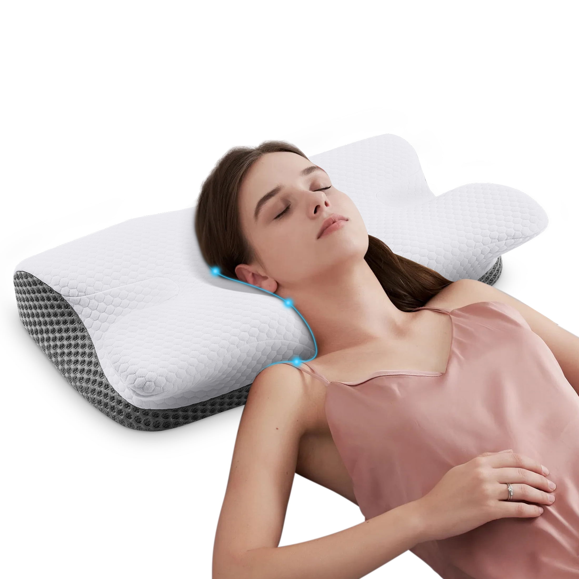 Queen Size Oem Odm Customization Removable Cover Pillow For Side Sleepers Best Custom Bed Pillows For Bedroom