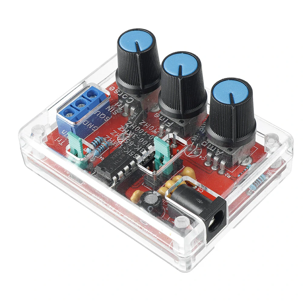 Adjustable Frequency Amplitude 1Hz-1MHz XR2206 Signal Generator Square Output High Precisie XR2206 Signal Generator