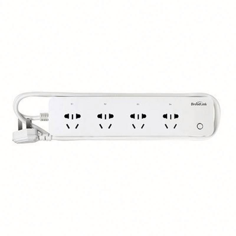 Оригинальный Сетевой фильтр Broadlink MP1 с 4 розетками, Wi-Fi, беспроводной пульт дистанционного управления, разъем питания США/Великобритании для мобильного приложения