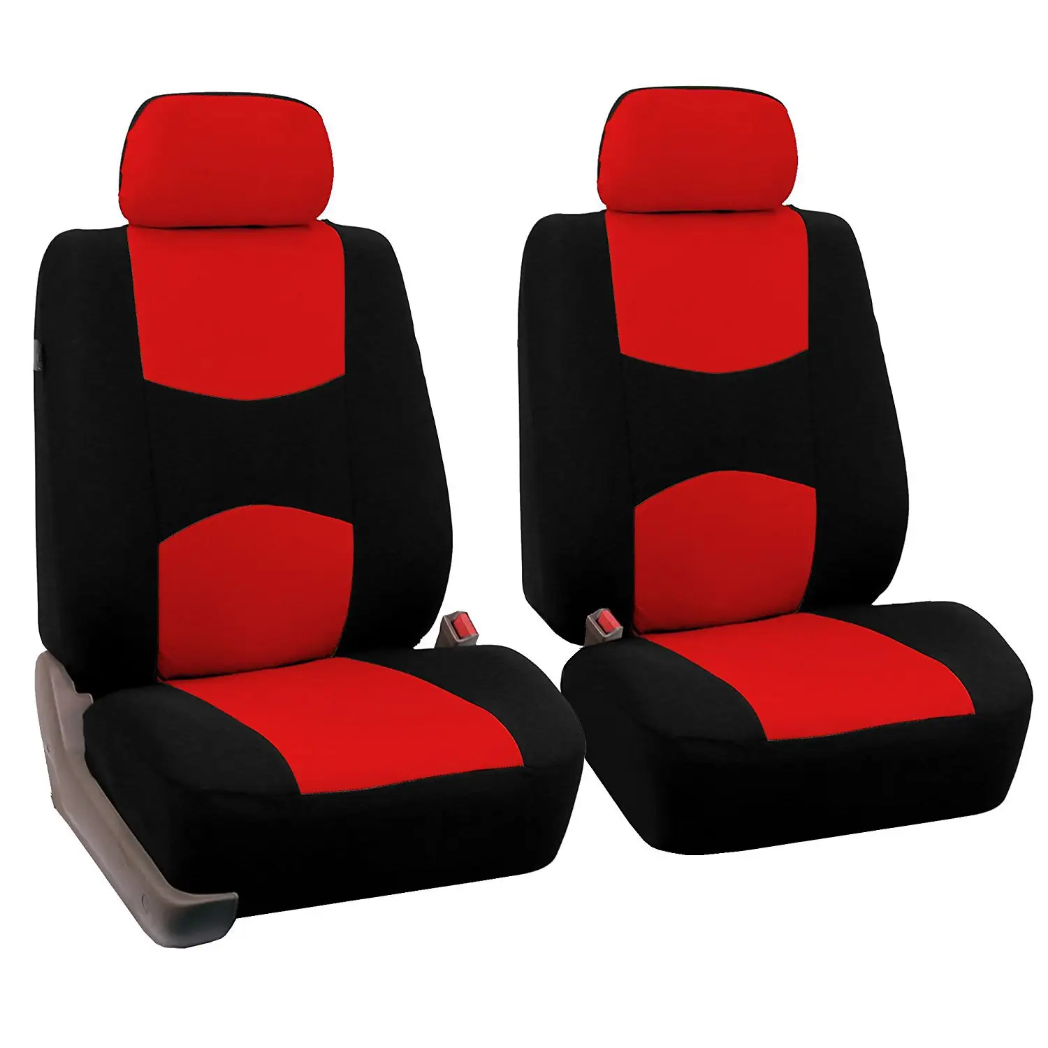 Flat Cloth Seat Covers Universal Fit for Cars Trucks  SUVs Trucks Two Front Car Seat Covers