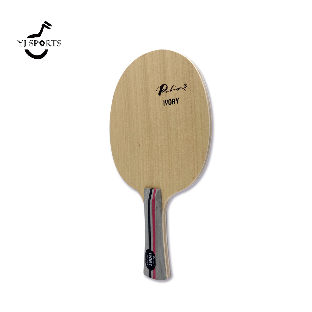 Palio Ivory training table tennis racket blade 5 ply pure wood without rubber ping pong paddle