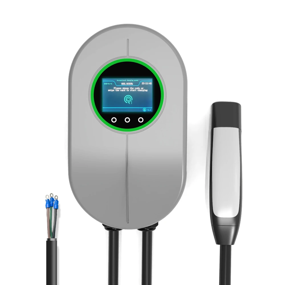 2023 New Energy Vehicles 48A Ev Charger Ac 7 Kw 11kw Ev Charger Portable Charger Electric Vehicle Portable Charging Station