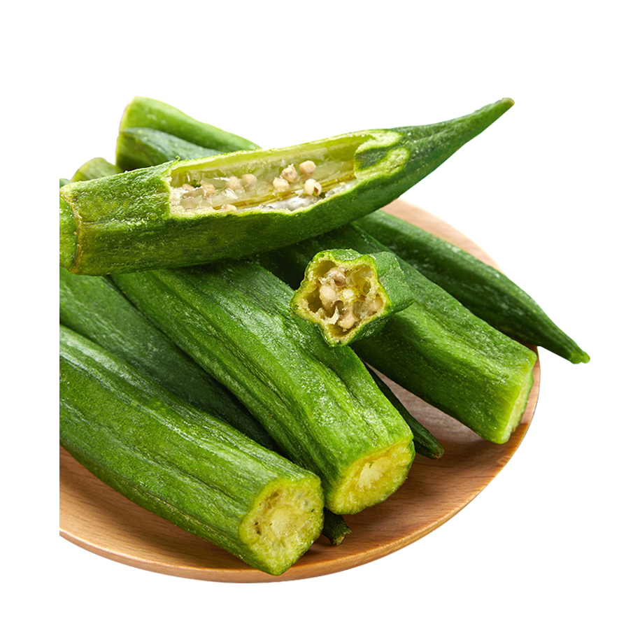 Factory Direct Sales No Preservatives Frozen Organic Okra Dry Chopped Okra
