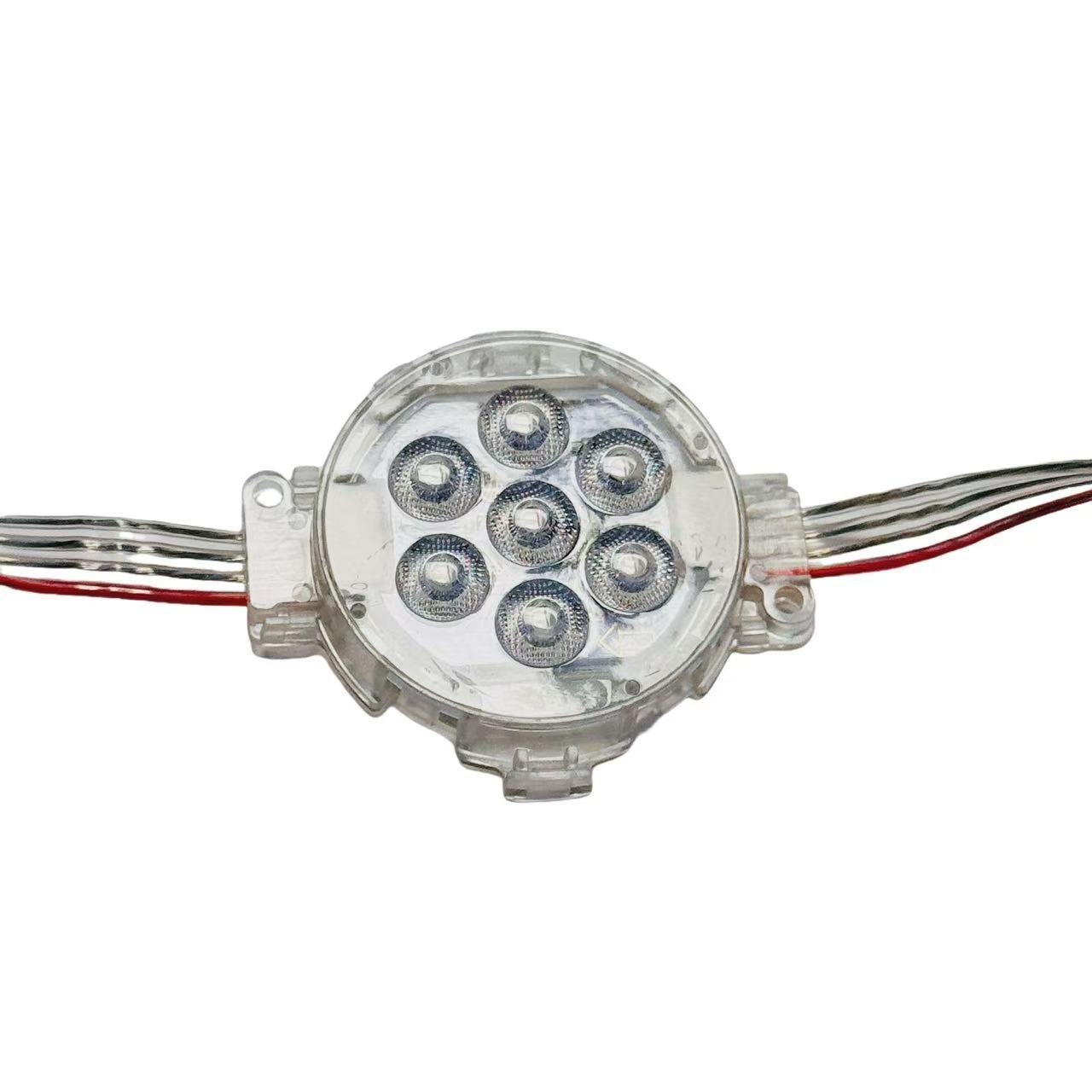 RGB IP67 Waterproof LED Pixel Light Fairground New Outdoor Point Lights for Theme Park Decorative Plastic Body