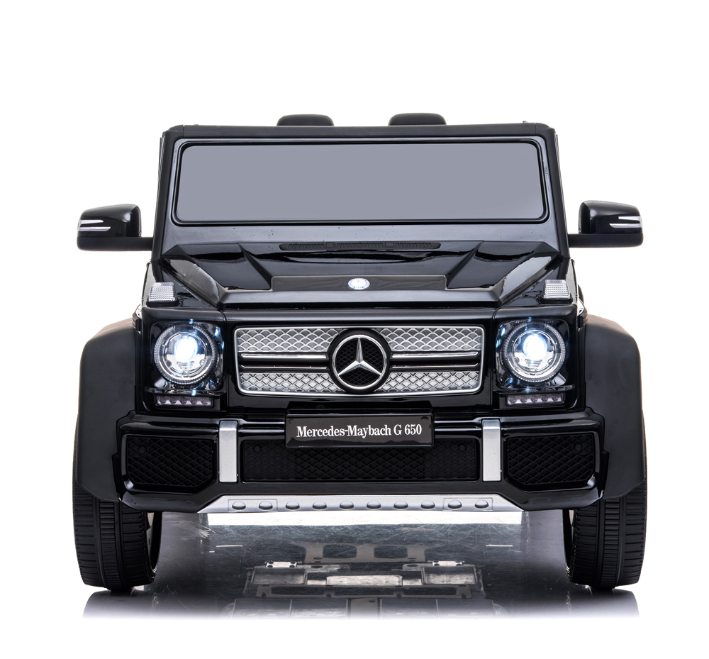 A100 6 в 2WD 2,4G дистанционное управление светодиодная музыка воспроизведение музыки USB порт синий зуб 2 места MayBach G650 детские автомобили 24 В Электрический ездить на автомобиле