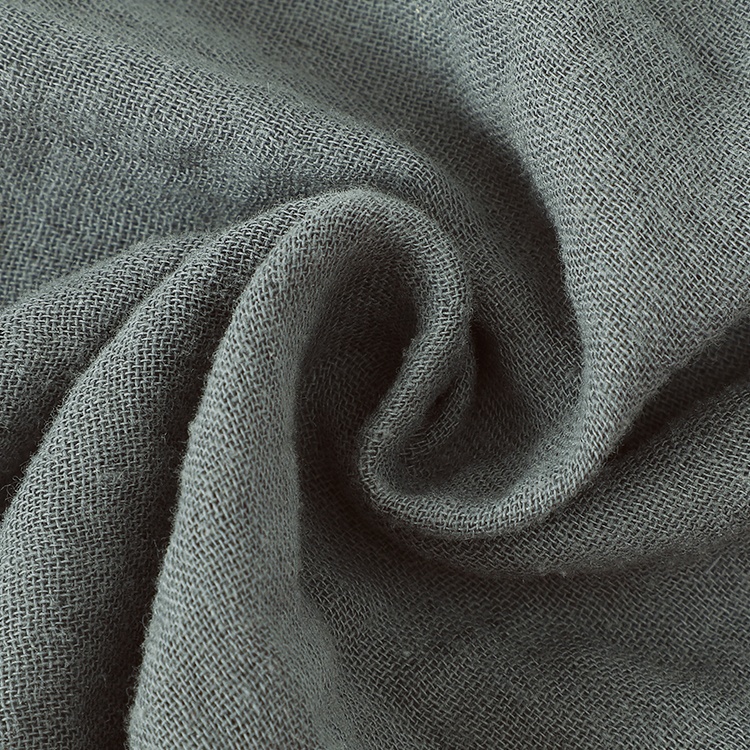 Wholesale Custom OEM&ODM Eco-friendly Textiles Raw Material 120GSM Garments Cloth 100% Two Ply Cotton Apparel Fabric