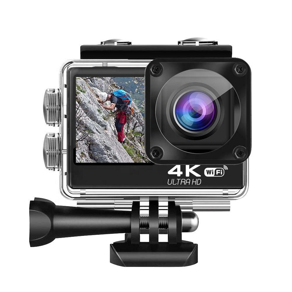 Высококачественный сенсорный экран 2,0 дюйма IPS 1,4 поддерживает HD-видео 4k wifi Водонепроницаемая Спортивная Экшн-камера