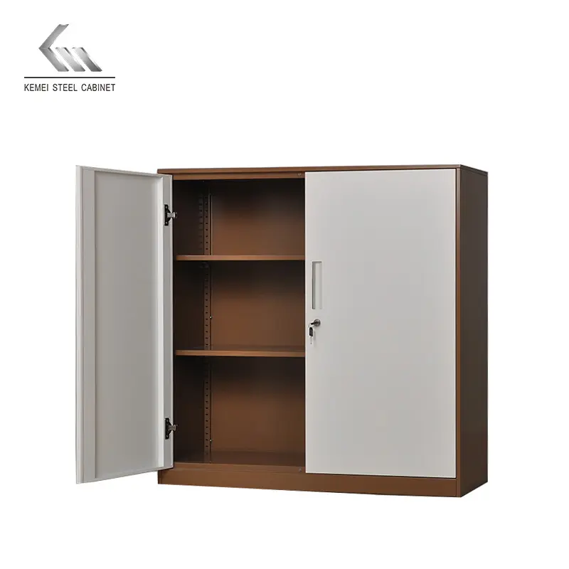 modern office furniture low metal locker swing door file cabinet steel filing storage cupboard