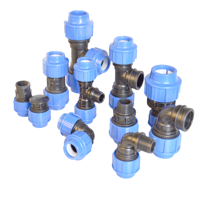 KEXING ирригатор OEM ISO 17885 SANS 17885 ISO 14236 CE PN16 PN10 hdpe зажимные сиденья PE ирригационные компрессионные фитинги PP