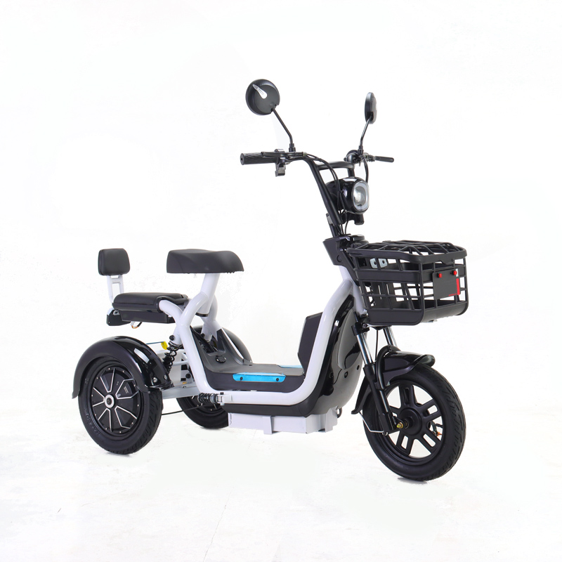 Оптовая продажа 500W 48V 12Ah Грузовой Скутер 14 дюймов 3 трицикл трехколесный грузовой Погрузчик Электрический велосипед Скутер, способный преодолевать Броды для взрослых