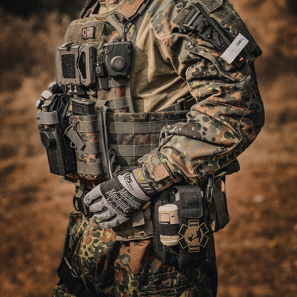Rhino Rescue Tactical Mini Ifak Pouch Molle EMT Combat Medical Outdoor Emergency Trauma Kit