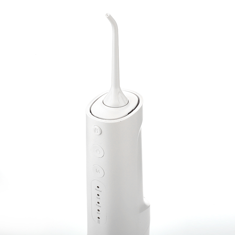 Traveling Small Portable Water Flosser Rechargeable Battery Dental Care Smart Black Rotary Toothbrush