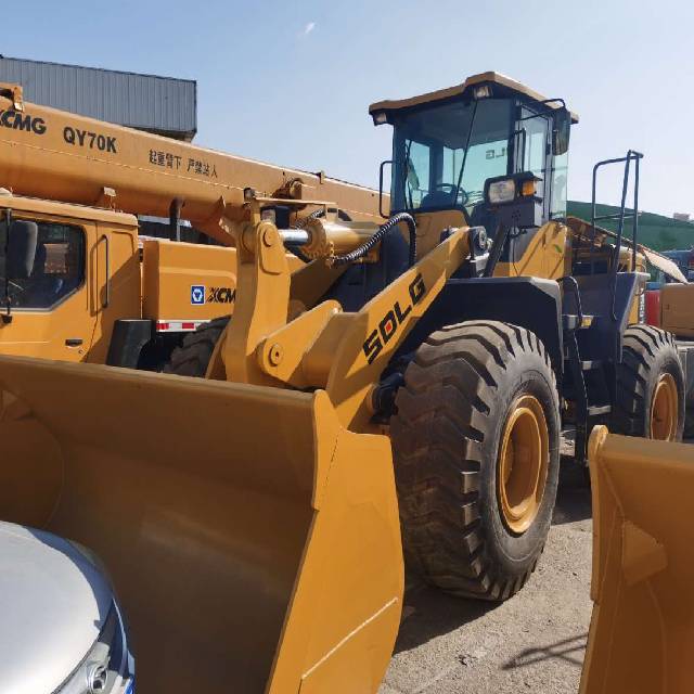 Грузоподъемность 5T SDLG 956 отличное качество популярная распродажа б/у колесный погрузчик меньше рабочих часов хорошая цена на продажу