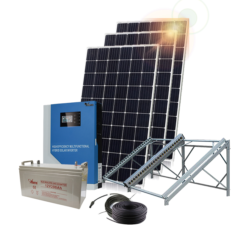 Крыше сетки галстук инвертора 10kW Монтажная система на солнечной батарее с сетке инвертор