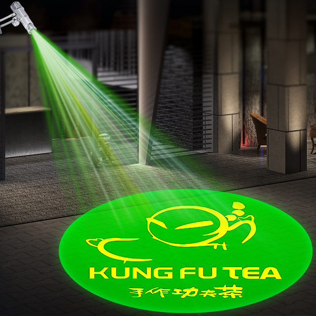 Yufan 50w global custom laser lamp wireless 4K high definition led welcome advertising light gobo logo projector