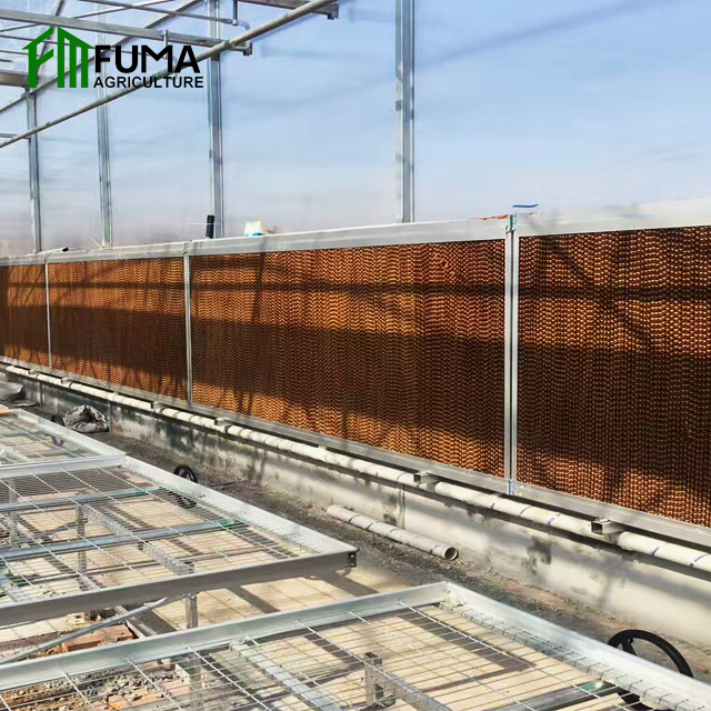 Целлюлозная испарительная охлаждающая подушка типа FM 7090 / 7060 / 5090 для теплиц птицефабрик