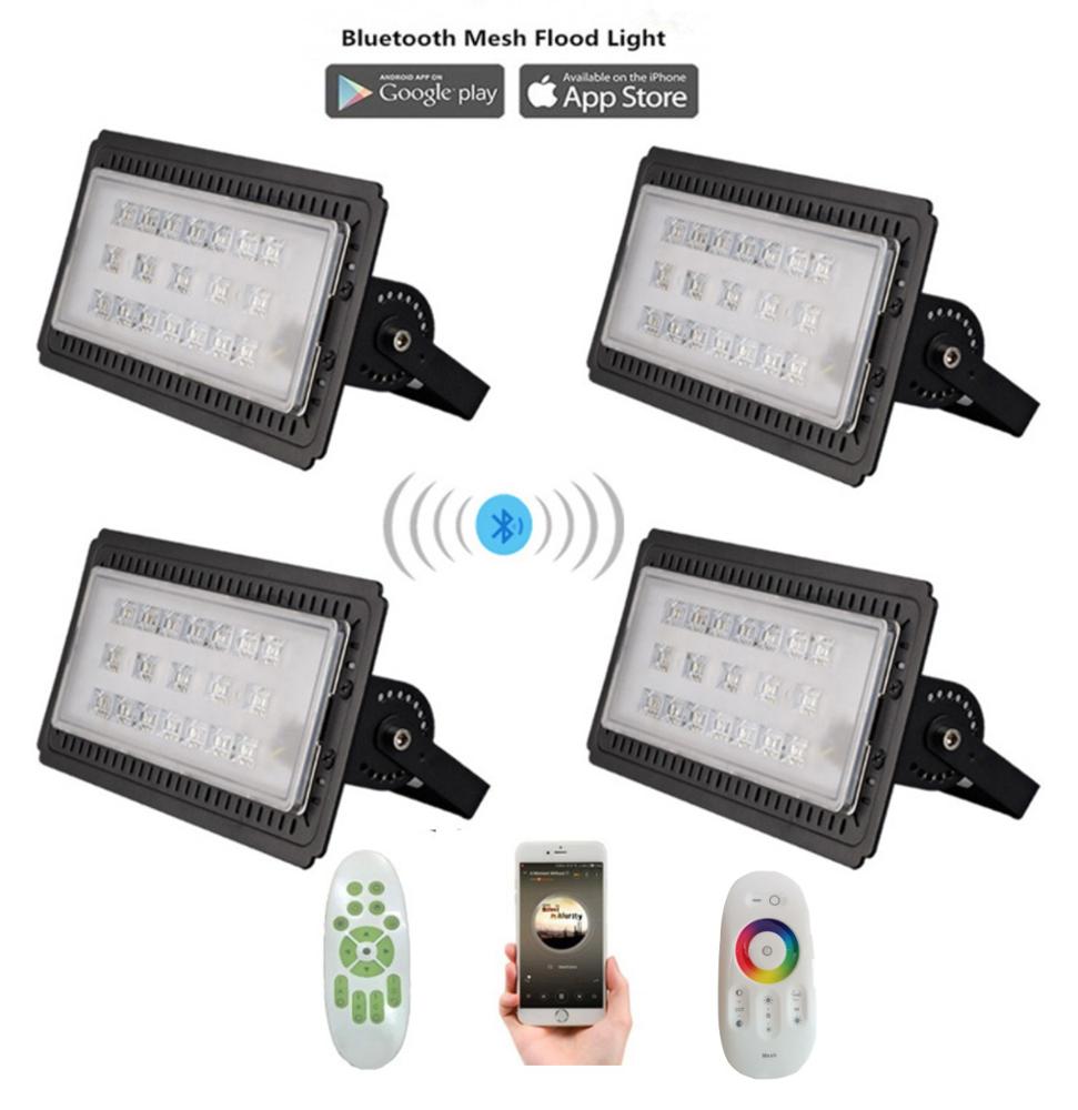 120W Smart Mesh RGB светодиодные прожекторы IP66 водонепроницаемый используется для украшения сада