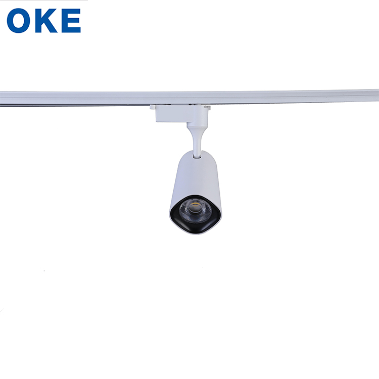 attractive and reasonable price Sand black and sand white cob track light LED for restaurant commercial lighting
