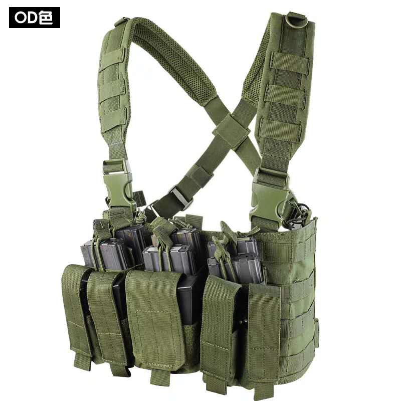 Тактический нагрудный Rig для обоймы жилет Молле Регулируемый MOLLE