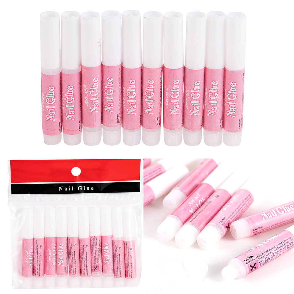 Fast Drying Super Sticky False Nail Extension Glue Ten Bottles Nail False Glue