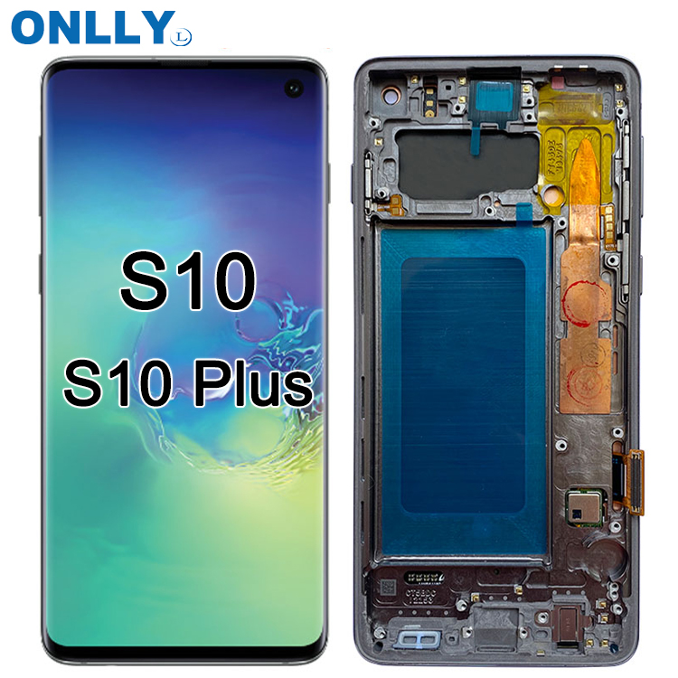 ЖК-дисплей pantalla s10 plus для samsung s10, ЖК-экран для мобильного телефона samsung galaxy s10, ЖК-дисплей