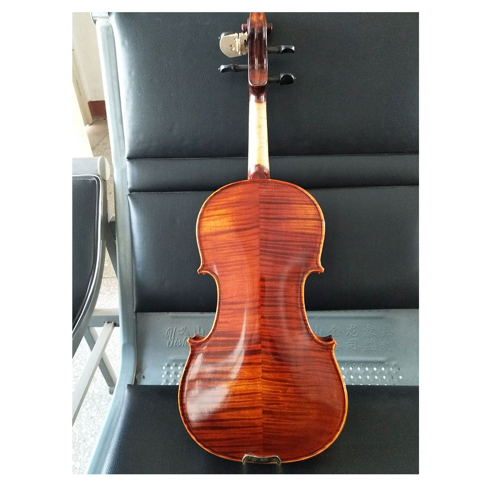 High Quality Violin professional handmade Nature flamed Violin