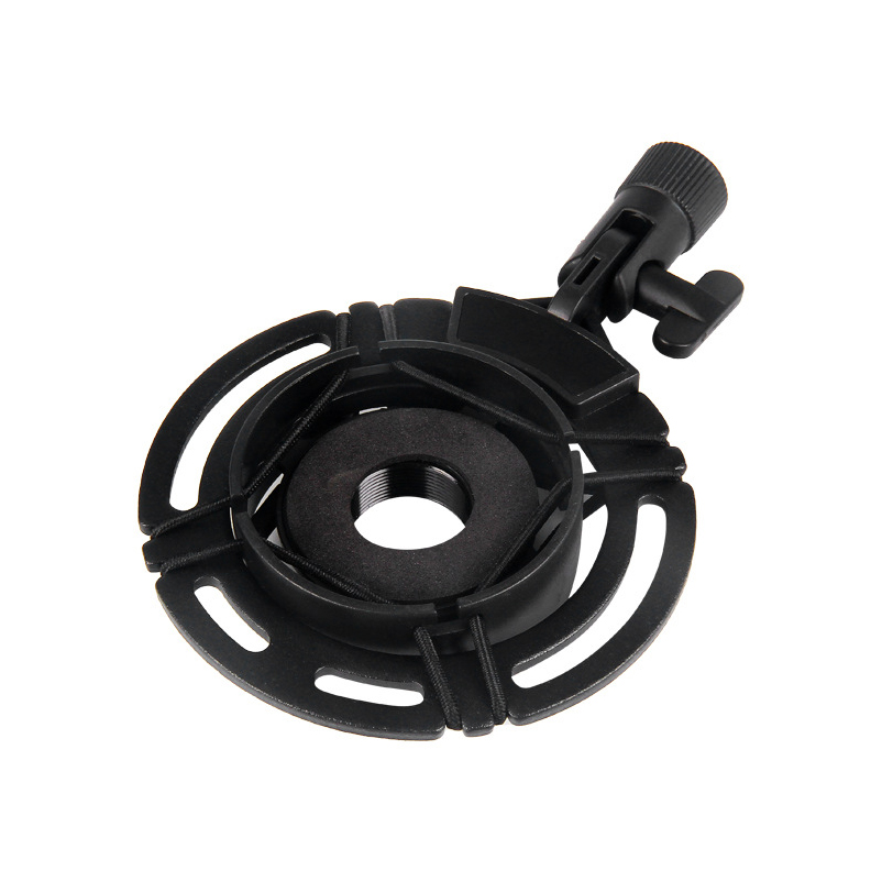 Latest design promotional condenser mic holder rotatable shock mount custom video stand