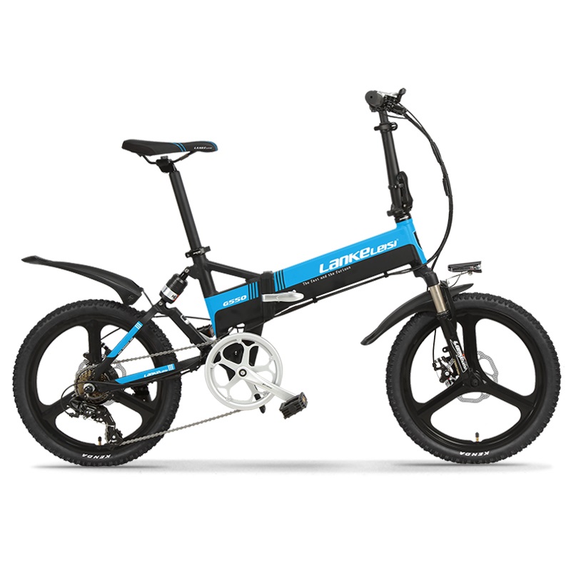 Сертификат CE Lankeleisi 20 "дюймов складной стол для электронного велосипеда 48V 400W 13AH L G батарея 20 дюймов складной электрический велосипед