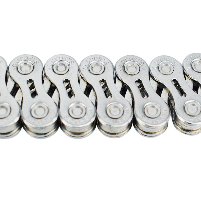 Ultralight 11 Speed Bicycle Chain Bike Chain Half Hollow 116L Silver Mountain MTB Road Bike Chains