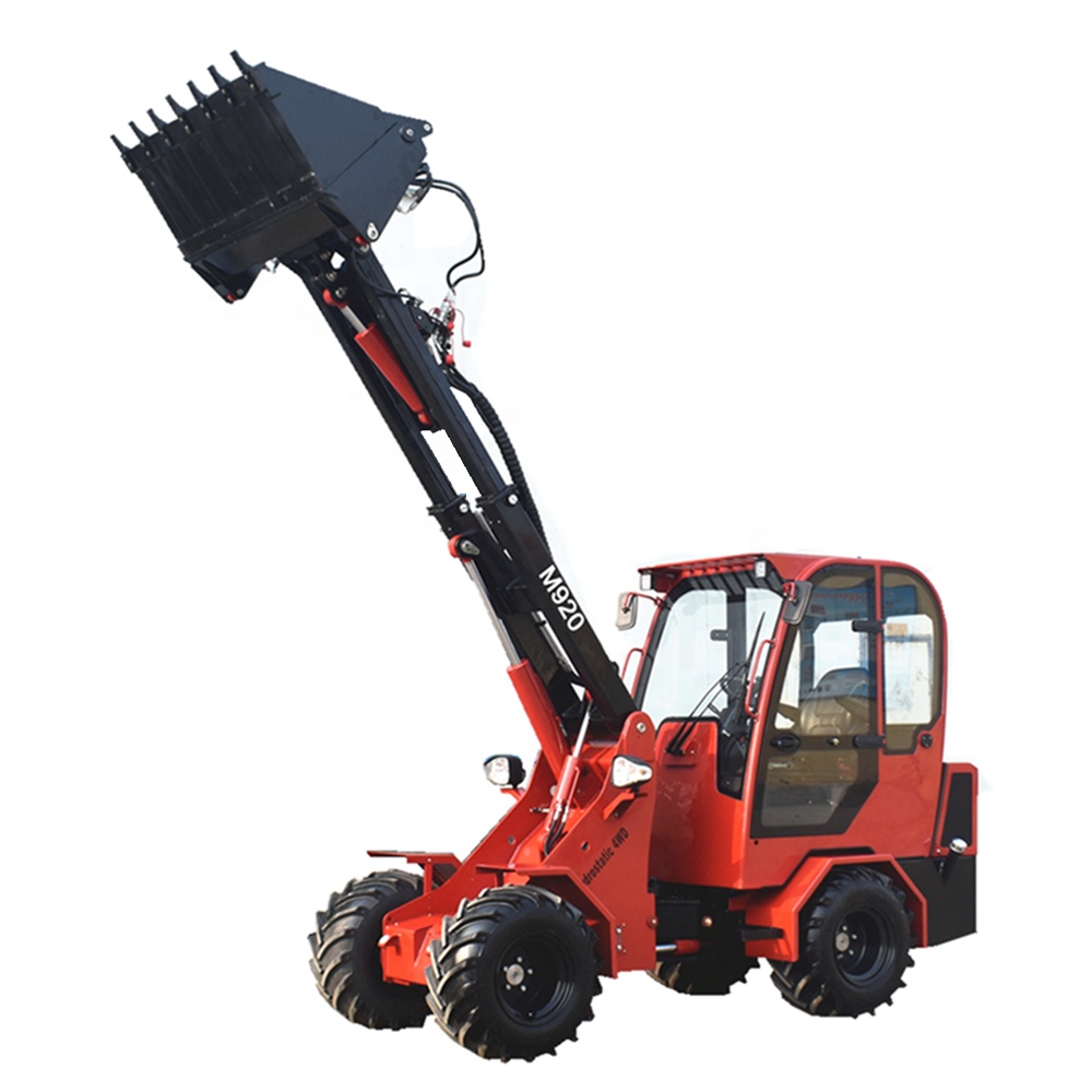 4x4 mini farm machinery equipment 4wd tractor grab root grapple forklift attachment machine for agriculture
