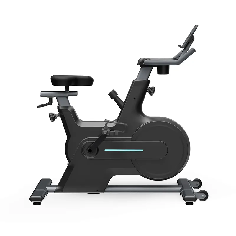 Bicicleta Estatica оборудование для спортзала, полукоммерческое домашнее магнитное вращающееся Велосипедное ЖК-дисплей
