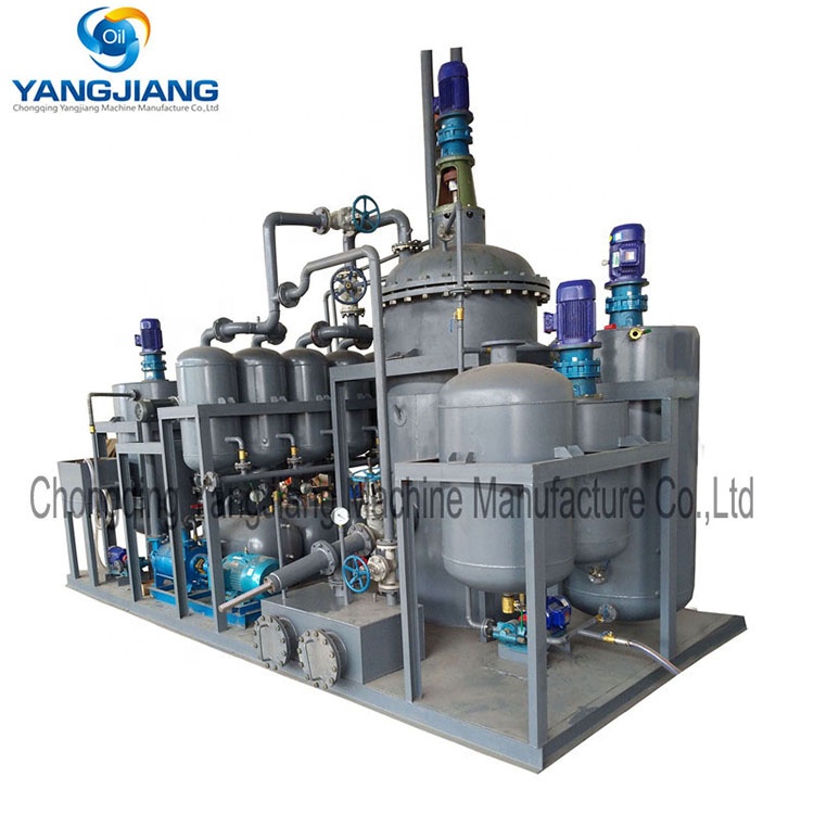 China Factory High Quality Waste Ship Oil Recycling Plant To Clean Lube Oil