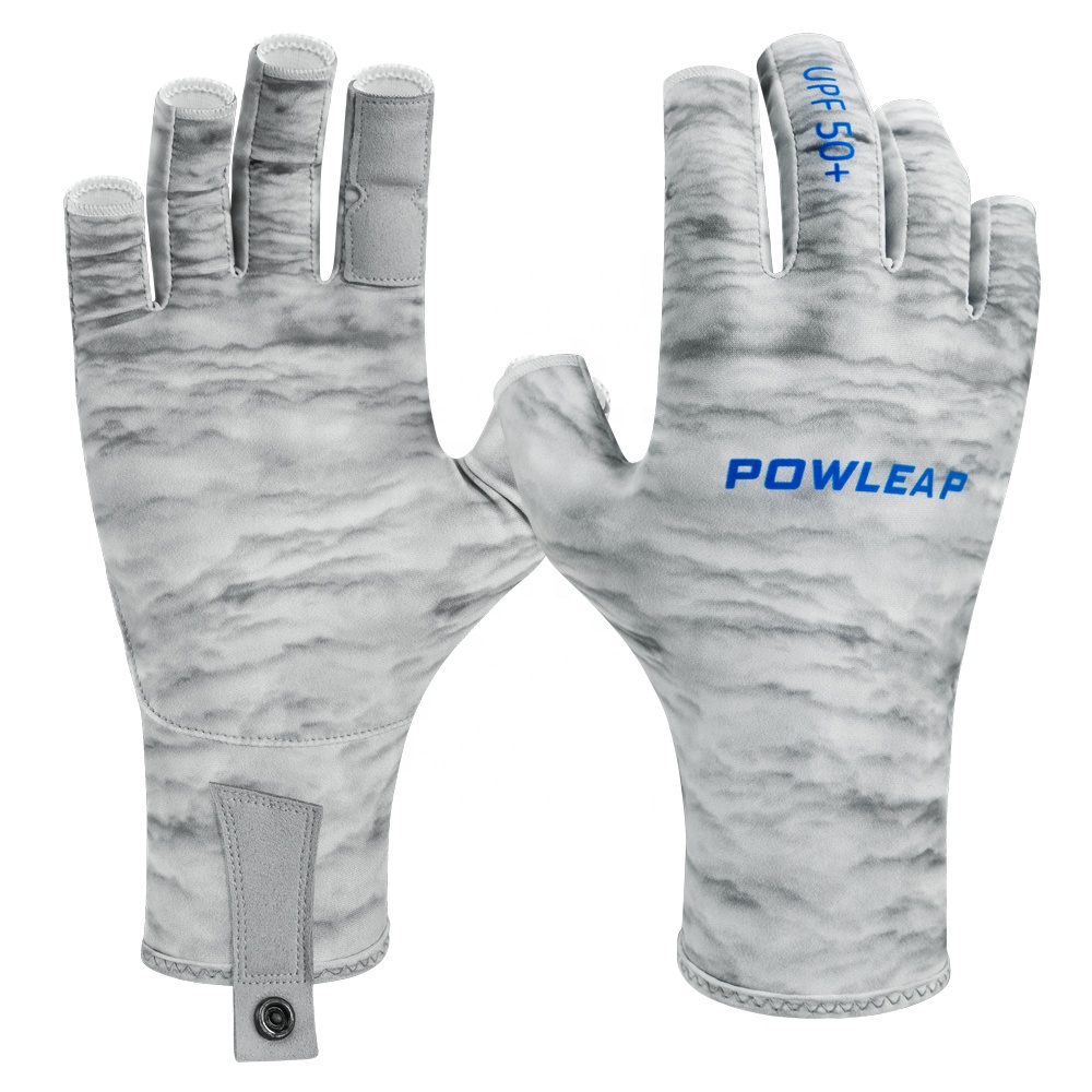 New Designed Summer Anti-slip Fishing Gloves Sun Protection Outdoor Comfortable Boating Gloves
