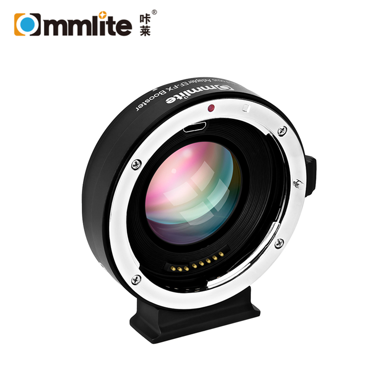 Commlite EF-FX Booster 0.71x Фокусное Редуктор электронный AF адаптер с креплением на объектив адаптер для объектива USM Canon EF/EF-S объектив Fujifilm FX крепление для камеры