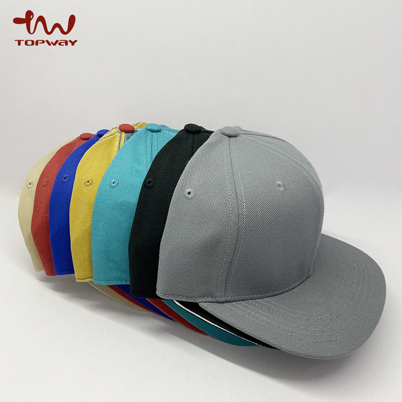 На заказ 6 Панель Пустая Шляпа Snapback кепка хип-хоп с плоским козырьком