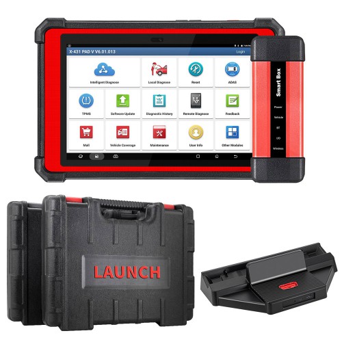 Launch X431 PAD V (PAD 5) универсальная диагностическая система с умным боксом 3,0, два года бесплатного обновления онлайн