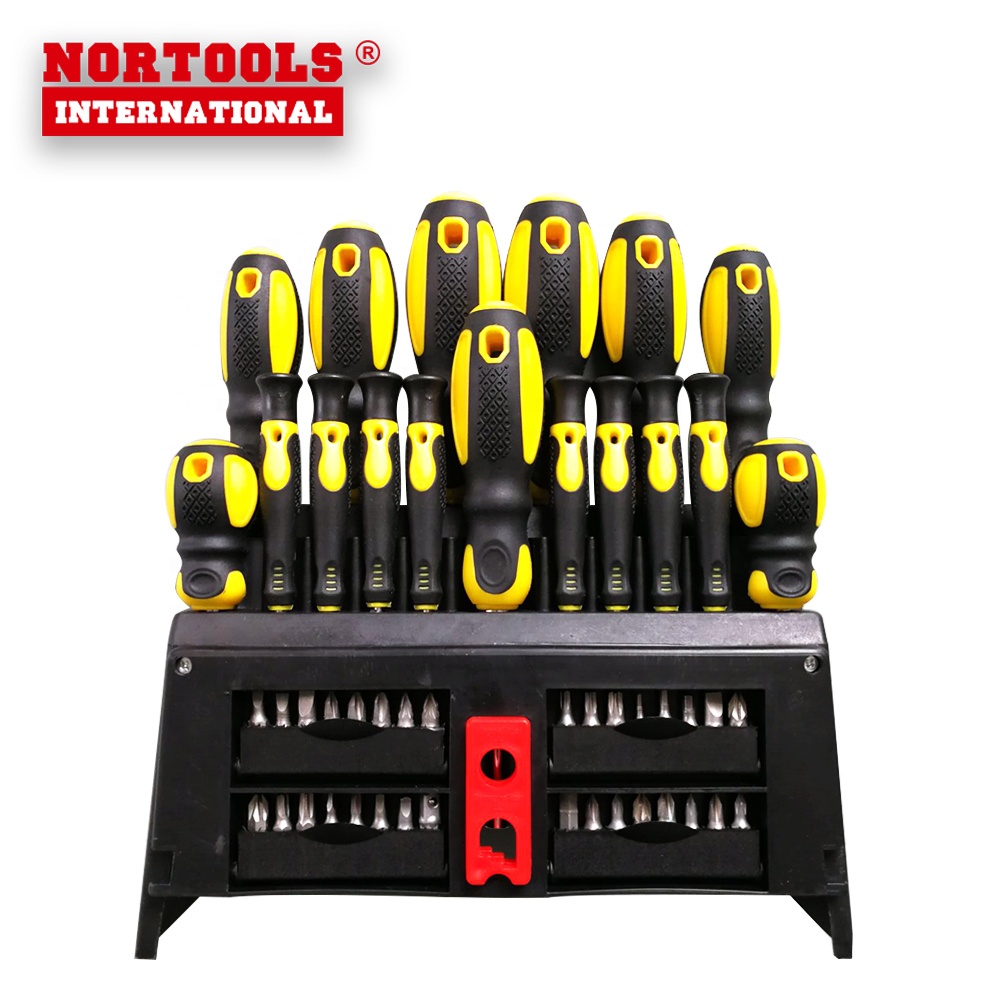 Набор отверток и сверл Nortools, комплект ручных инструментов для бытового ремонта автомобилей, 50 шт.