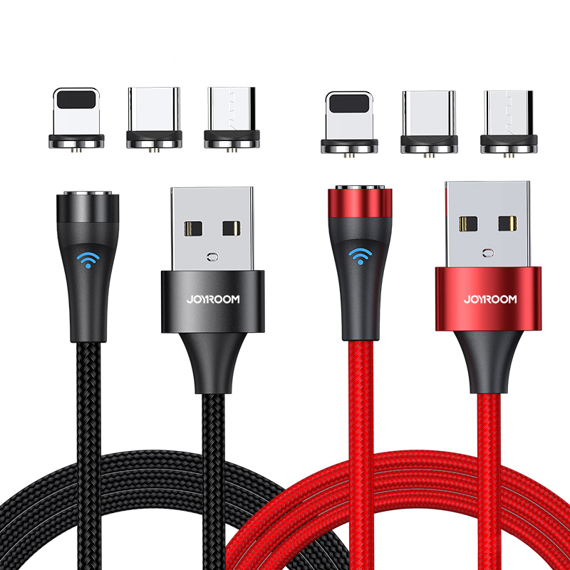 Магнитный кабель JOYROOM, производитель Usb-кабеля, оптовая продажа Amazon, быстрая зарядка мобильных телефонов, Usb-кабель для зарядки Iphone
