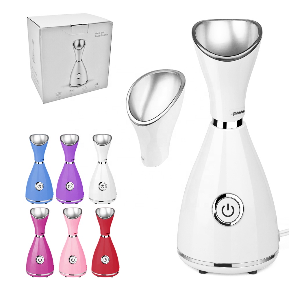 Nano Ionic Face Steamer for Home Facial Warm Mist Humidifier Facial Steamer