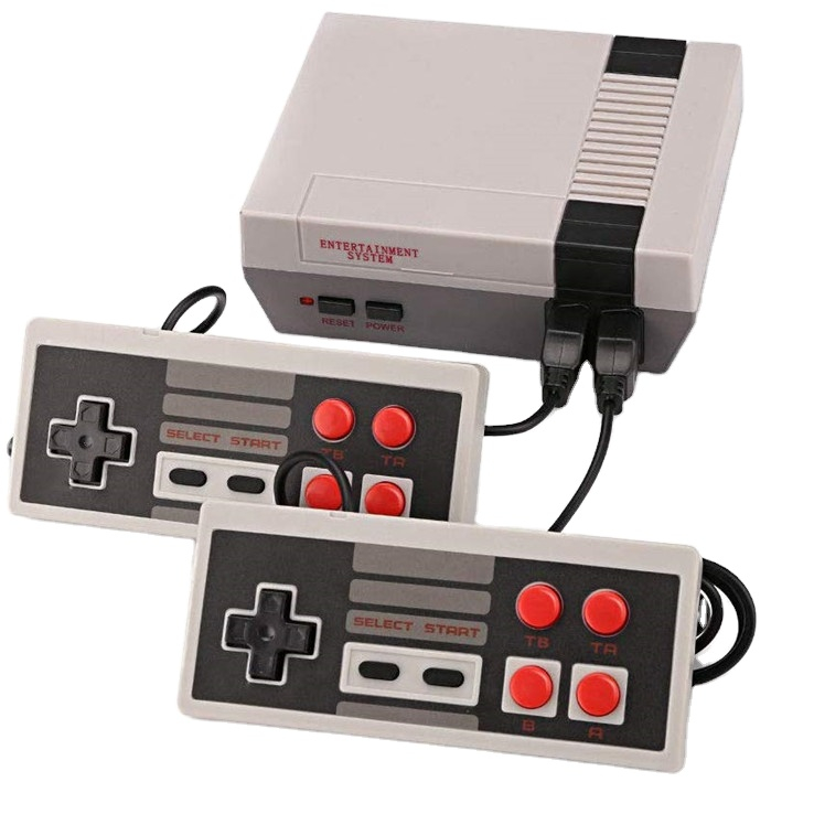 Игровая мини-консоль NES TV с поддержкой TF-карты, 8 бит, ретро-консоль для видеоигр, 621 встроенных игр, HDMI портативный игровой плеер