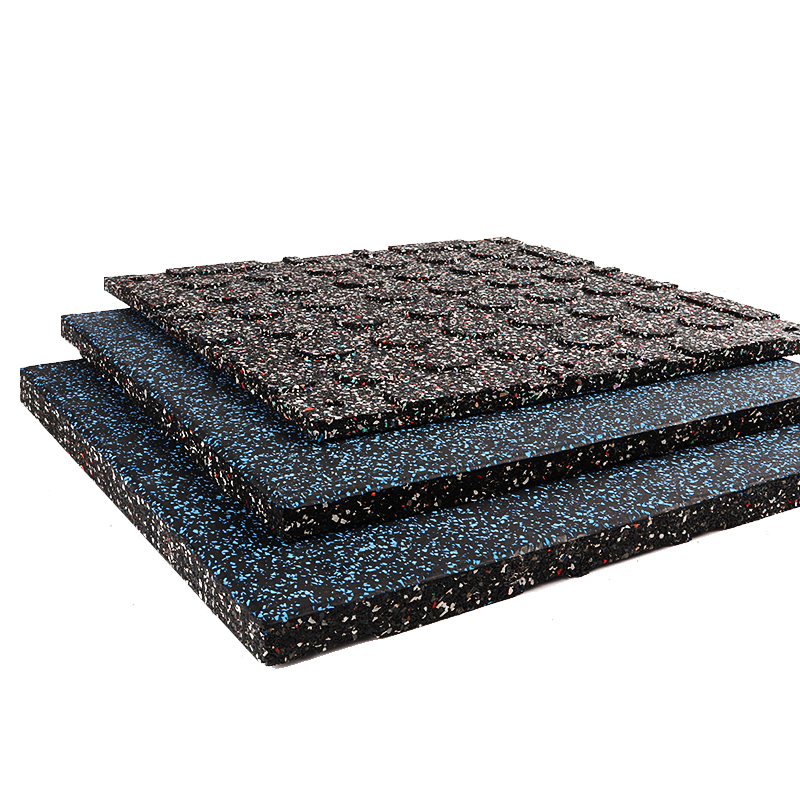 Favorable price indoor gym mats sports flooring fitness floor tiles rubber flooring